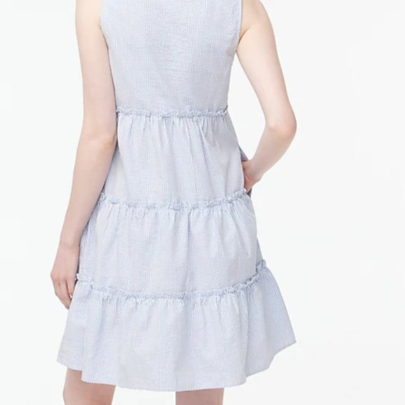 J. Crew Seersucker Dress - new! never worn. - Picture 2 of 4